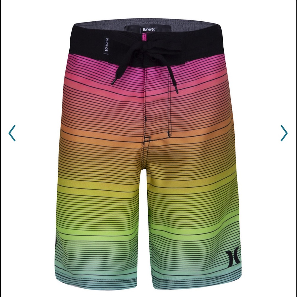 Hurley size 12 boys swim trunks